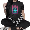 'Reckless' Crewneck Sweatshirt, T Shirt, or Hoodie Pullover | Punk, Alt, Grunge, Goth, Skeleton Style, Aesthetic, Casual