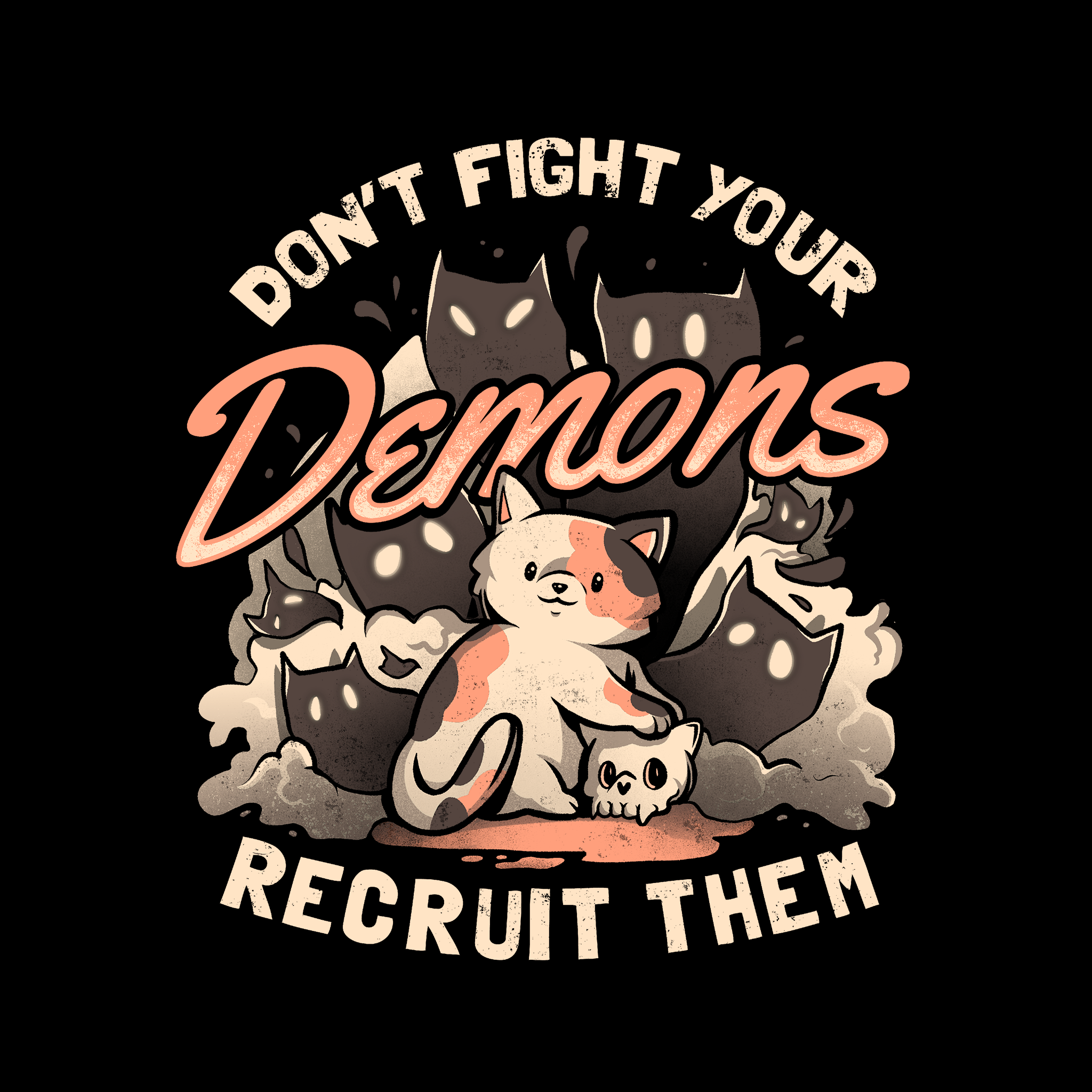 Recruit Your Demons Tee Hoodie, Sweatshirt | CiraTrend.com (Image 5)