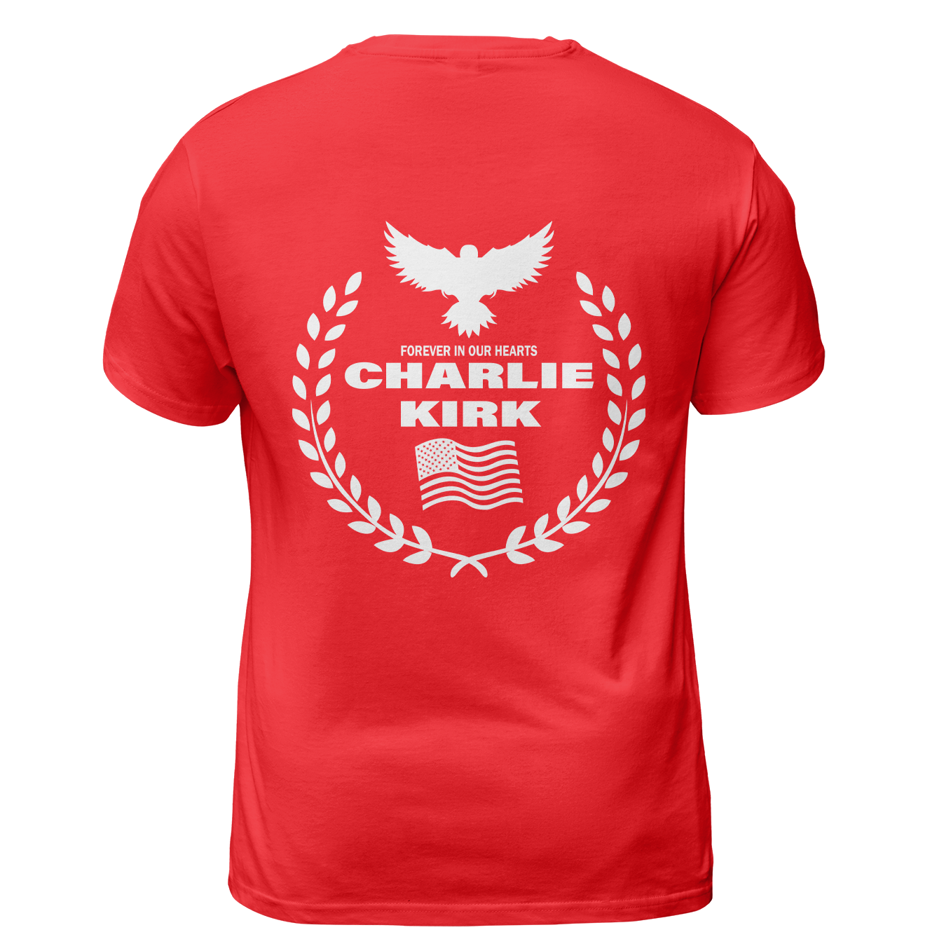 Freedom Charlie Kirk Forever In Our Hearts T Shirt - G Hoodie, Sweatshirt | CiraTrend.com (Image 4)