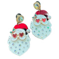 Red Cool Christmas Santa Dangle Earrings T-Shirts, Hoodie, Sweatshirt | CiraTrend.com