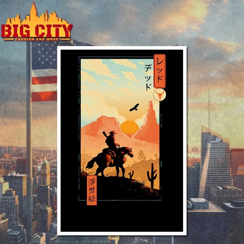 Red Dead Redemption In Edo shirt