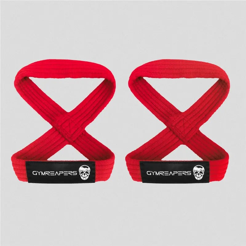 Red Figure 8 Lifting Straps by GYMREAPERS for Strongman, Powerlifting and Cross-Training T-Shirts, Hoodie, Sweatshirt