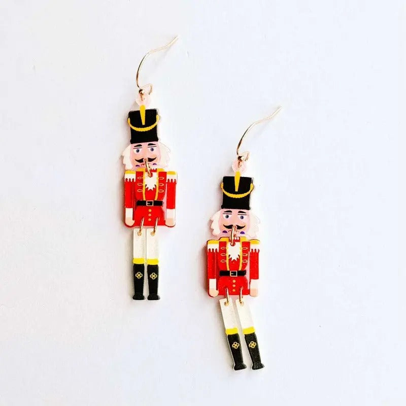 Red Nutcracker Earrings T-Shirts, Hoodie, Sweatshirt | CiraTrend.com