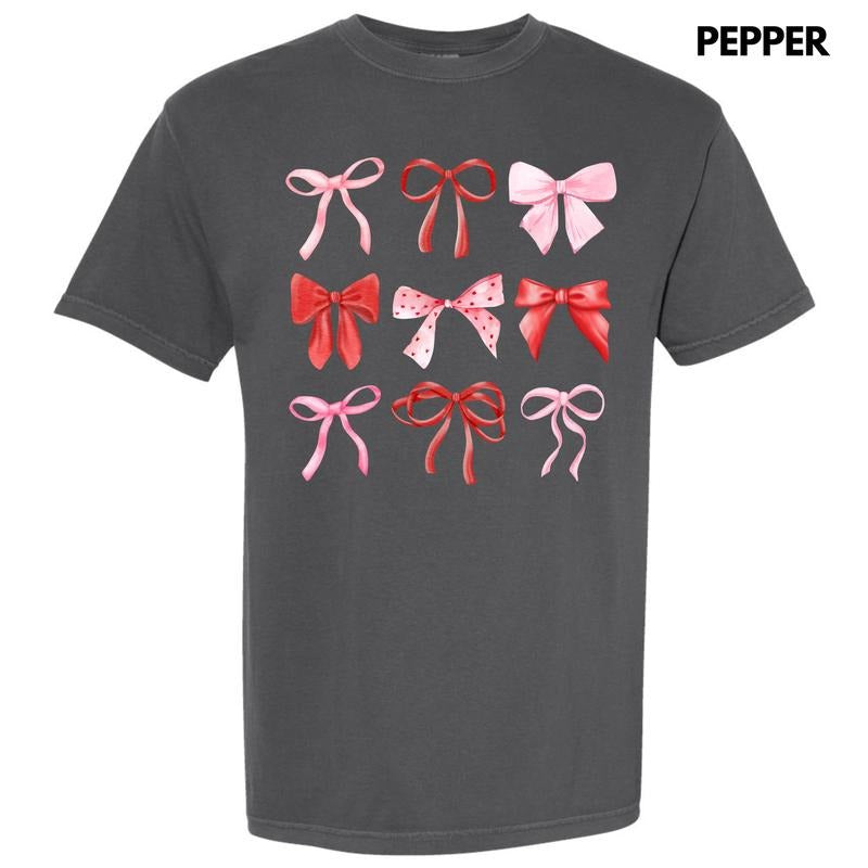 Red Ribbon Coquette Collage Comfort Colors T-Shirt Hoodie, Sweatshirt | CiraTrend.com