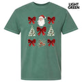 Red Santa Collage Comfort Colors T-Shirt 'NLB' Hoodie, Sweatshirt | CiraTrend.com