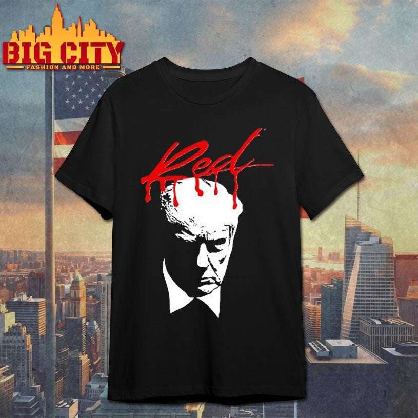 Red Trump Mugshot Shirt