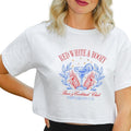 Red White & Boozy, Beer & Cocktail Club Party Like It's 1766 T-Shirts, 4th Of July Tops and Sweatshirts, July Fourth...