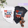Red White and Blue Family Crew 2024 Shirt, 4th of July Family Crew Shirt, Matching Family Tee, 4th Of July Shirt,...