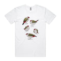 Red Browed Finches Tee Hoodie, Sweatshirt | CiraTrend.com (Image 1)