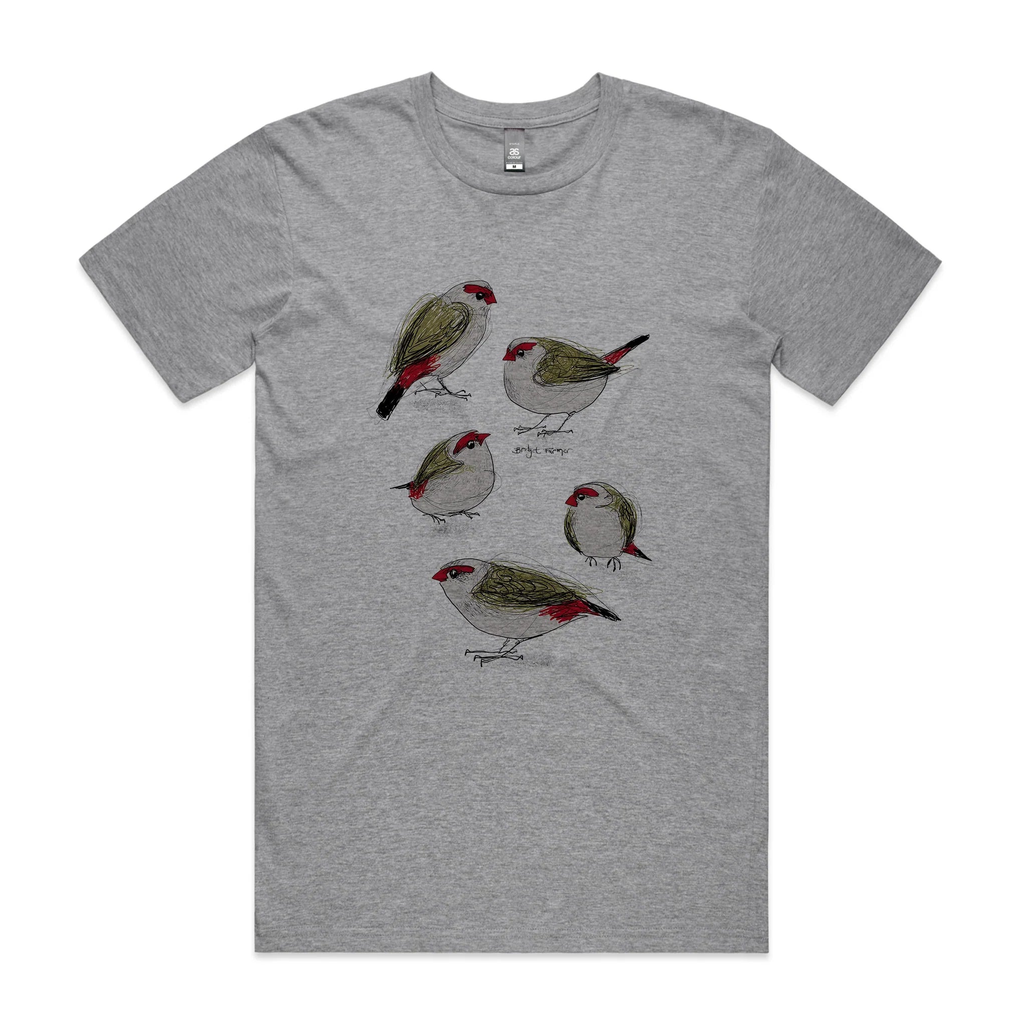 Red Browed Finches Tee Hoodie, Sweatshirt | CiraTrend.com (Image 4)
