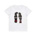 Red Tailed Black Cockatoos Kids Tee Hoodie, Sweatshirt | CiraTrend.com (Image 1)