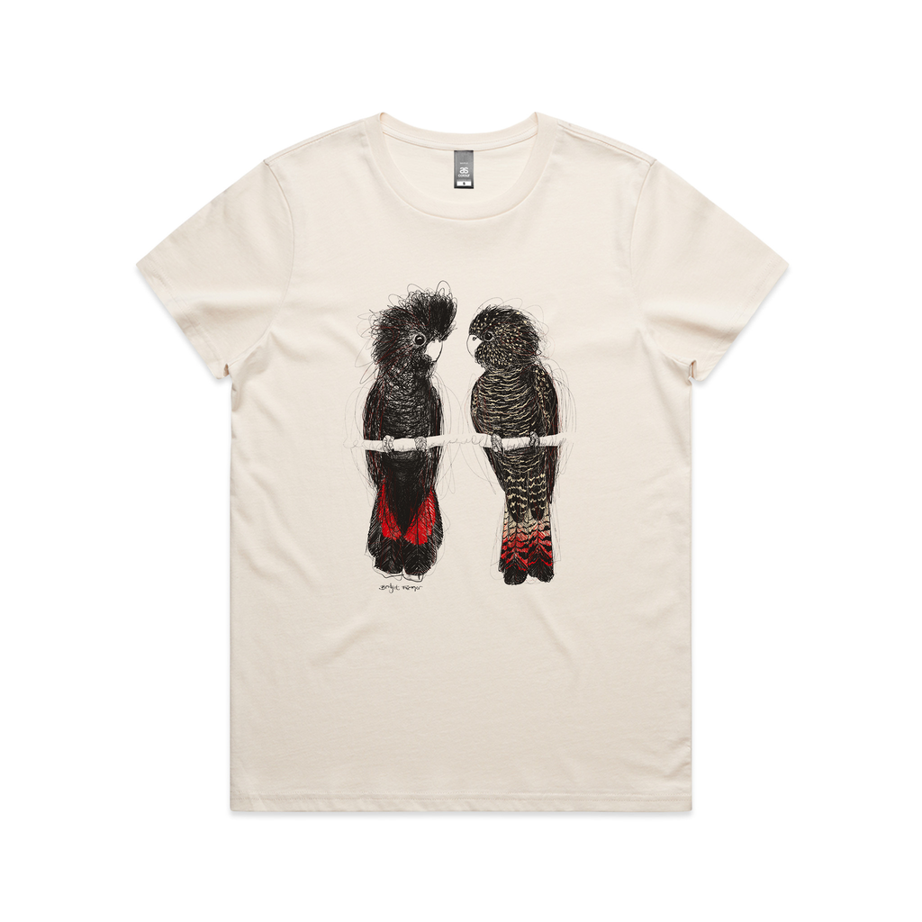 Red Tailed Black Cockatoos Tee Hoodie, Sweatshirt | CiraTrend.com (Image 5)