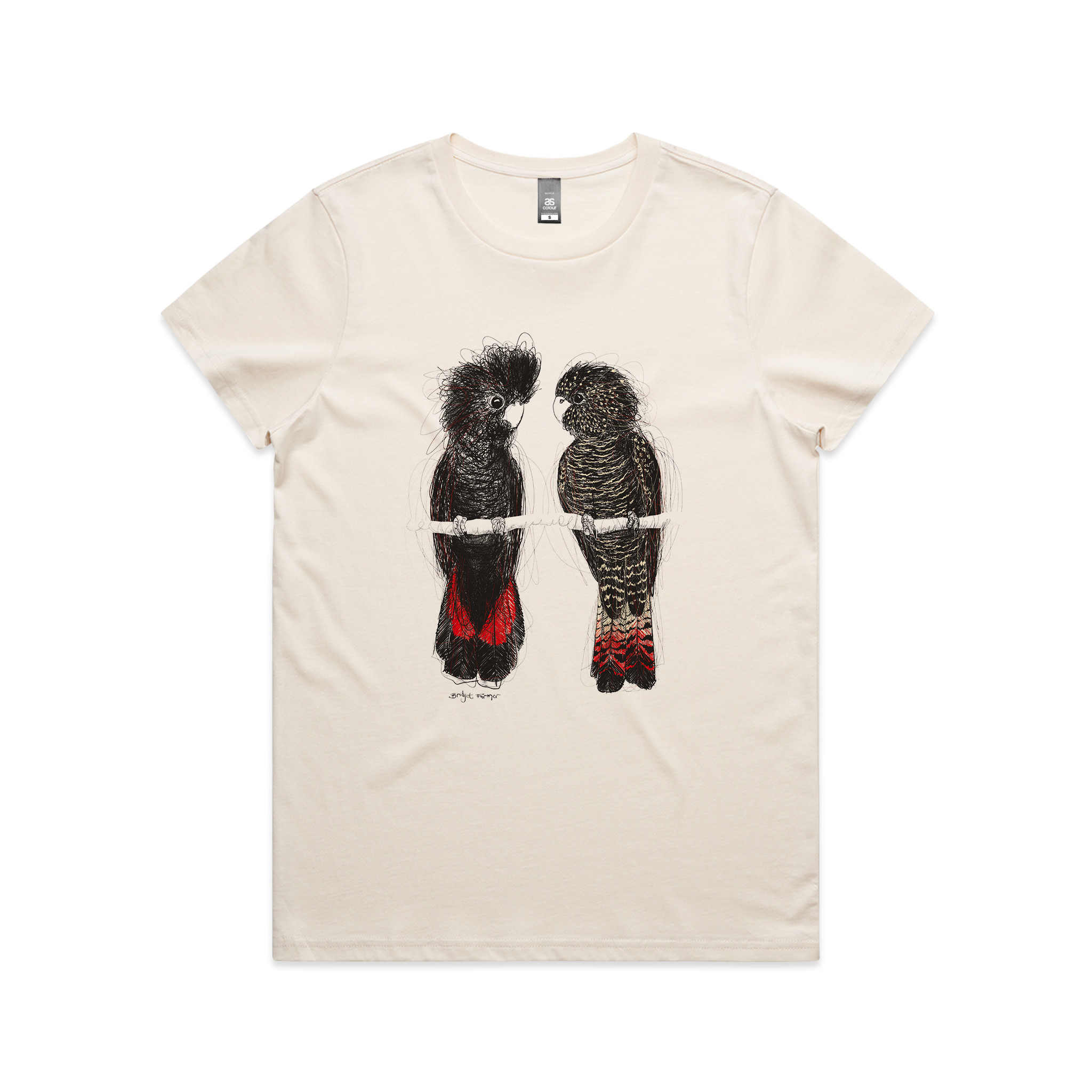 Red Tailed Black Cockatoos Tee Hoodie, Sweatshirt | CiraTrend.com (Image 5)