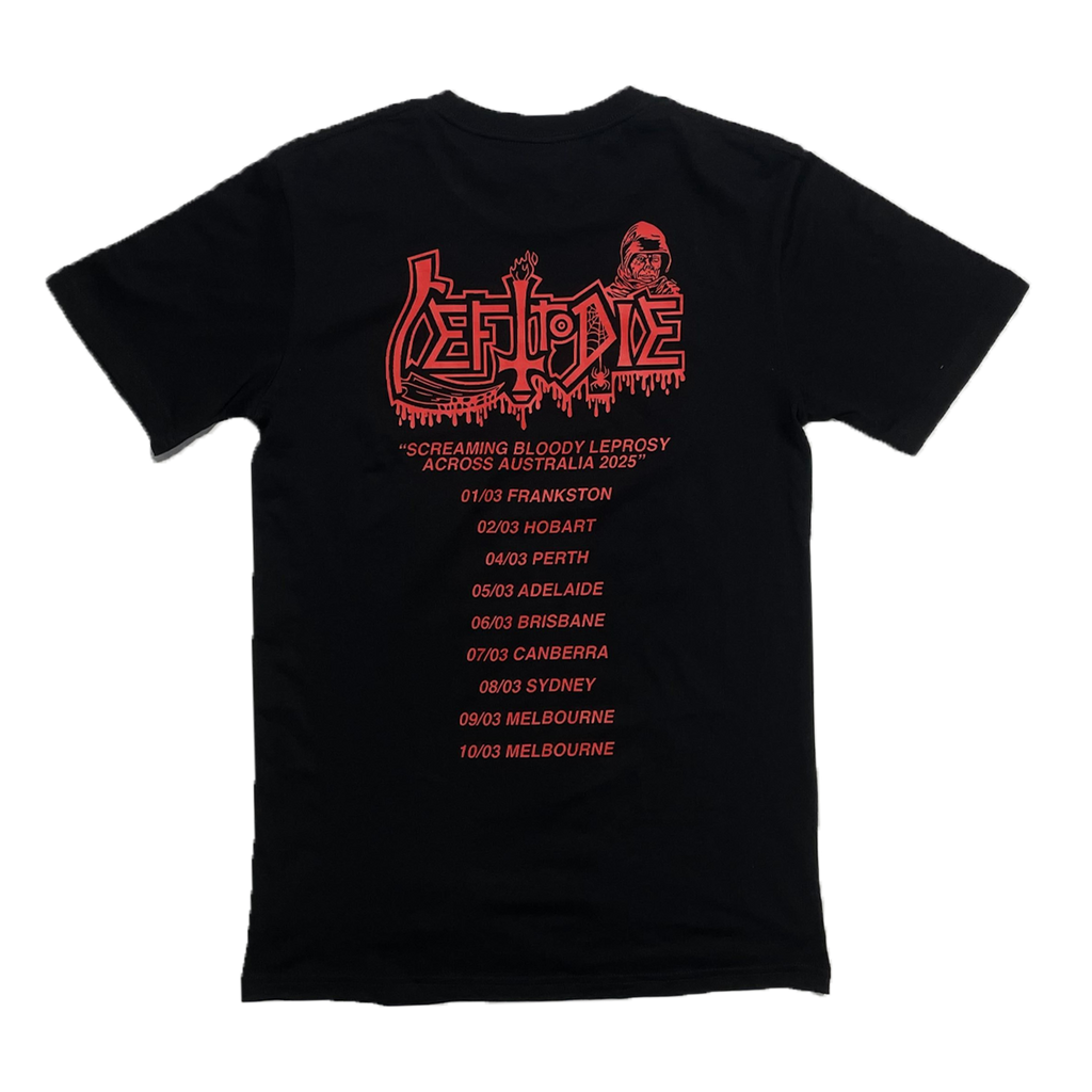 Left To Die "Screaming Bloody Leprosy" T-Shirt Hoodie, Sweatshirt | CiraTrend.com (Image 2)