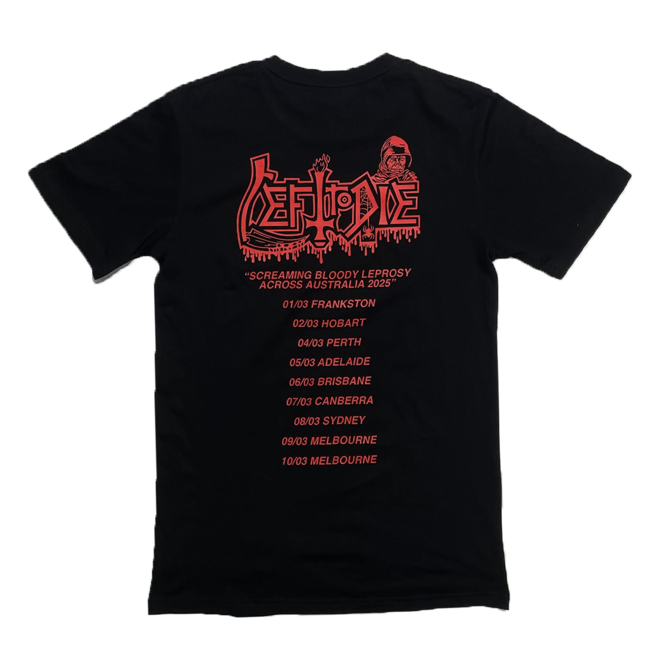 Left To Die "Screaming Bloody Leprosy" T-Shirt Hoodie, Sweatshirt | CiraTrend.com (Image 2)