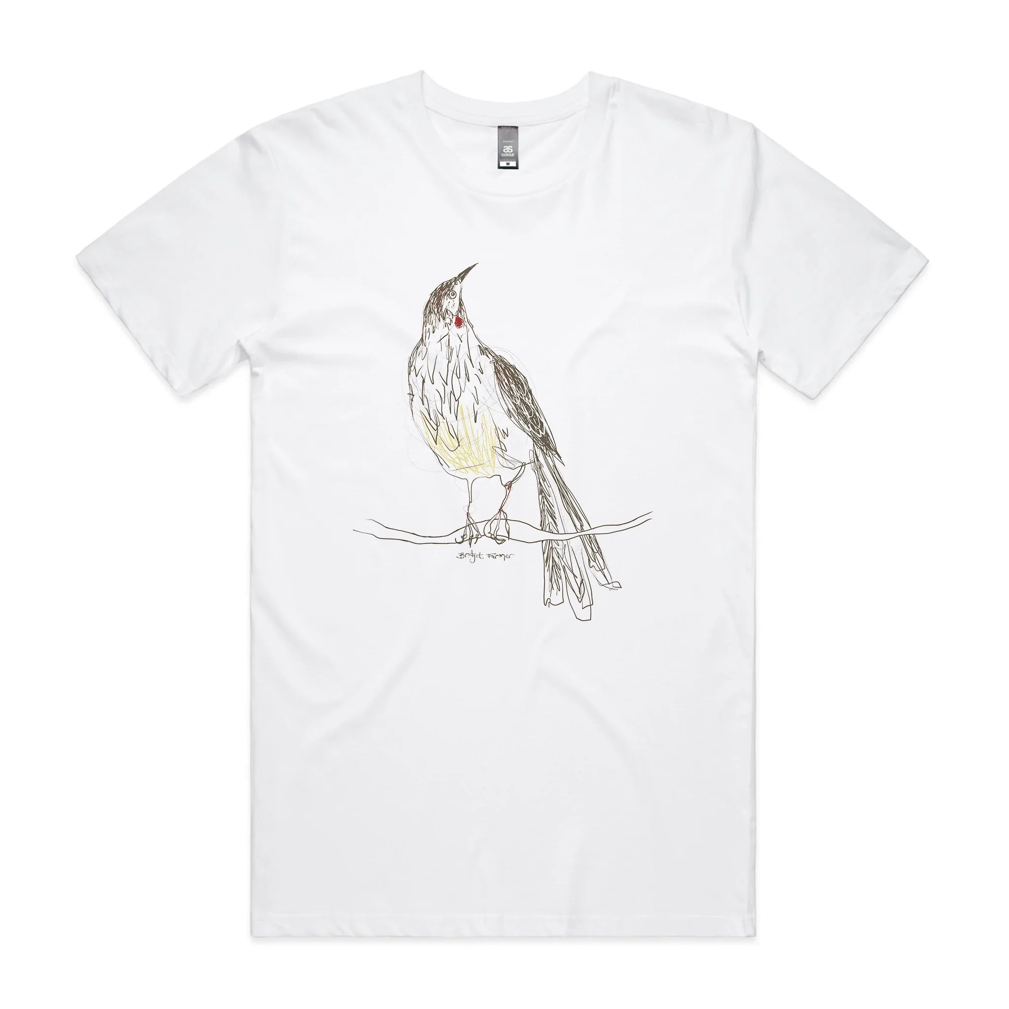 Red Wattlebird Tee Hoodie, Sweatshirt | CiraTrend.com (Image 1)