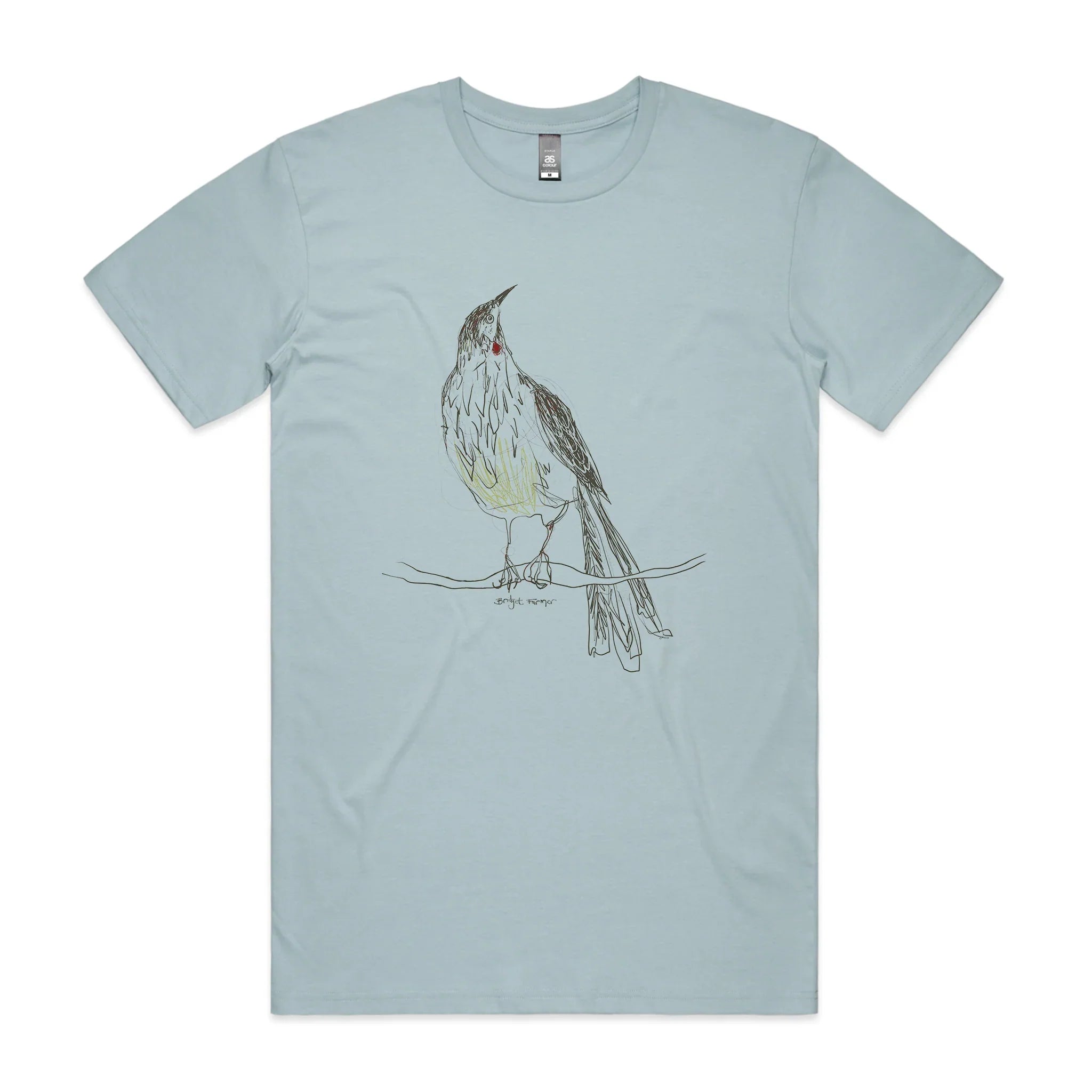 Red Wattlebird Tee Hoodie, Sweatshirt | CiraTrend.com (Image 3)