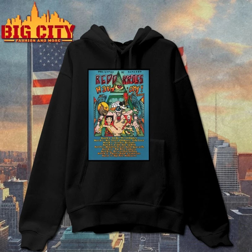 Redd Kross And Hard-Ons Poster Australian Co-Headline Tour 2026 shirt