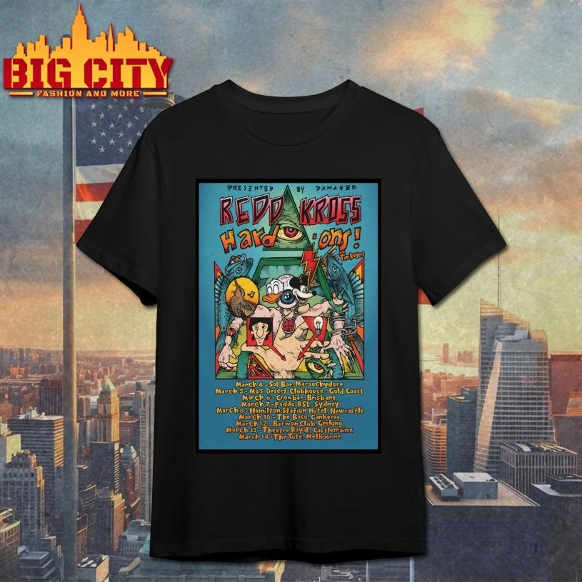 Redd Kross And Hard-Ons Poster Australian Co-Headline Tour 2026 shirt