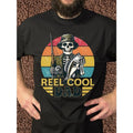Reel Cool Fishing Dad T Shirt Hoodie Sweater Gift for husband Cool dad Club Happy Father Day For Dad Sweatshirt