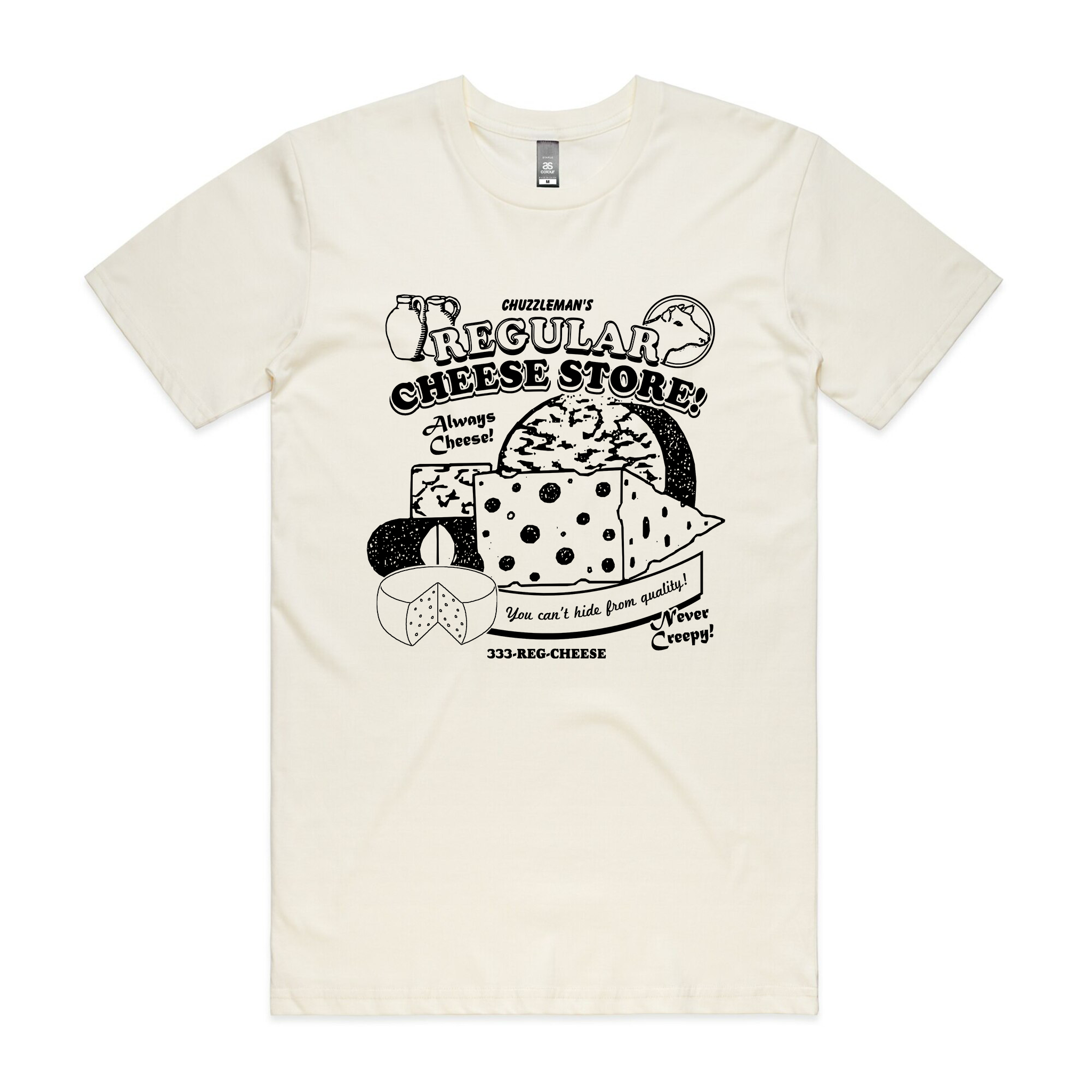 Regular Cheese Tee Hoodie, Sweatshirt | CiraTrend.com (Image 2)