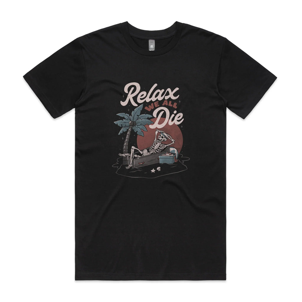 Relax, We All Die Tee Hoodie, Sweatshirt | CiraTrend.com (Image 2)