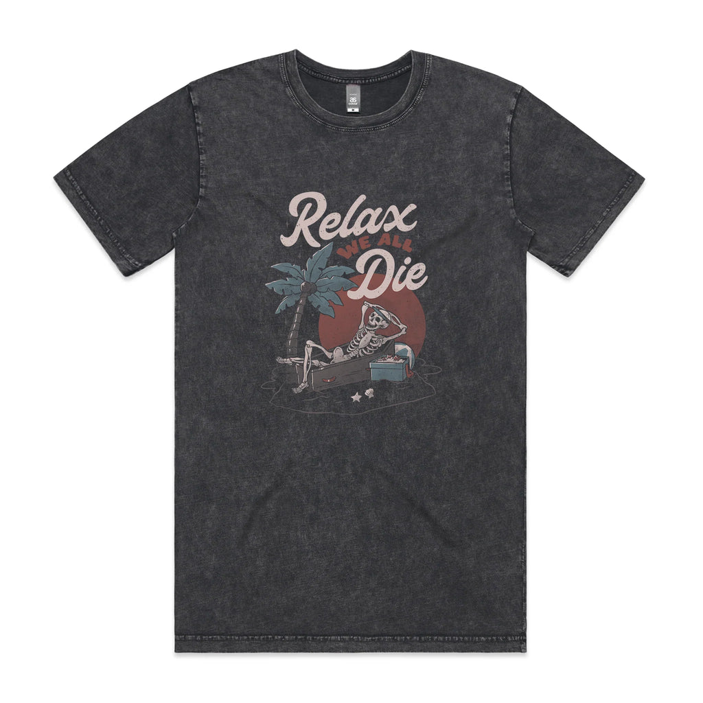 Relax, We All Die Tee Hoodie, Sweatshirt | CiraTrend.com (Image 4)