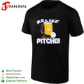 Relief Pitcher Beer Mug Baseball shirt