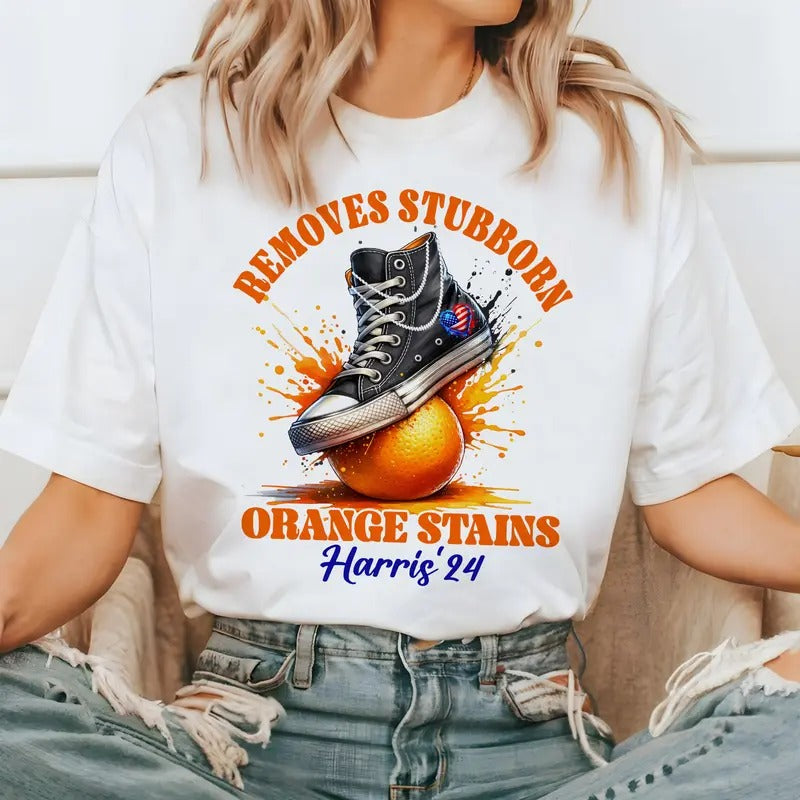 Rem0ves Stubborn Orange Stains Harr1s 24 Shirt, Kamal Harr1s Shirt Hoodie, Sweatshirt | CiraTrend.com