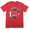 Tossin Bags Since 1990 - Sweet Lou Cincinnati Baseball & Cornhole Tee Hoodie, Sweatshirt | CiraTrend.com