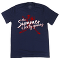 The Summer of Sixty Games - Navy Tee Hoodie, Sweatshirt | CiraTrend.com