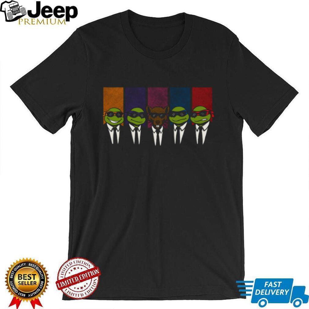 Reservoir Turtles TMNT Splinter Parody Reservoir Dogs T Shirt