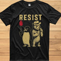 Resist Penguin Activism Shirt File, Anti-Trump T-shirt, Resist Penguin Digital Download, Penguin lover Hoodie, Sweatshirt