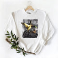 Retro  Mallard Duck Shirt Hunting Season Classic Sweatshirt Graphic,Unisex, Minimalist Cotton Hoodie | CiraTrend.com