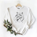 Retro 3 Ducks In A Row Unisex Tshirt Sweatshirt Hoodie, for duck hunters, husbands and Mallard duck lovers | CiraTrend.com