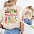 Retro Back To School Shirt For Teachers Abcd Teacher Shirts First Day Of School Teacher T-shirtteacher Giftteacher Team...