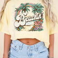Retro Beachin T shirt  | Banana comfort colors T shirt top Hoodie, Sweatshirt | CiraTrend.com