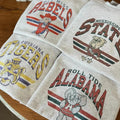 Retro College Football Mascot Crewneck Sweatshirt, Classic Menswear Tops Cotton Sweaters T-Shirts, Hoodie | CiraTrend.com
