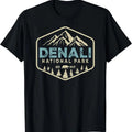 Retro Denali National Park mountains Nature Vintage Hiking T-Shirt Hoodie, Sweatshirt | CiraTrend.com