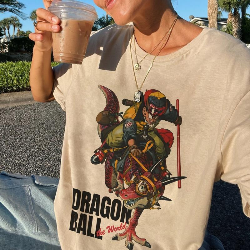 Retro Drag0n B4ll Tshirt, Anime Tshirt, Dragonb4ll Tshirt A4 Hoodie, Sweatshirt | CiraTrend.com