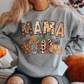 Retro Fall Mama Shirt, Fall Vibes Pumpkin T-Shirt, Autumn Mama Sweatshirt, Trendy Fall Clothing, Unisex Hoodie
