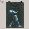 Retro Funny Vintage Graphic Tee, Cat Ghost Kitten T-Shirt, Unisex Meme Cringe Funny Dumb Shirt, Menswear Womenswear...