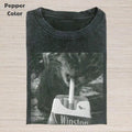 Retro Funny Vintage Graphic Tee, Cat Smoking Winston T-Shirt, Animal Shirt, Unisex Meme Cringe Funny Dumb Shirt, Gift For...