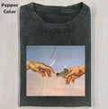 Retro Funny Vintage Graphic Tee, Last Cigarette T-Shirt, Unisex Meme Cringe Funny Shirt, Menswear Womenswear Streetwear...
