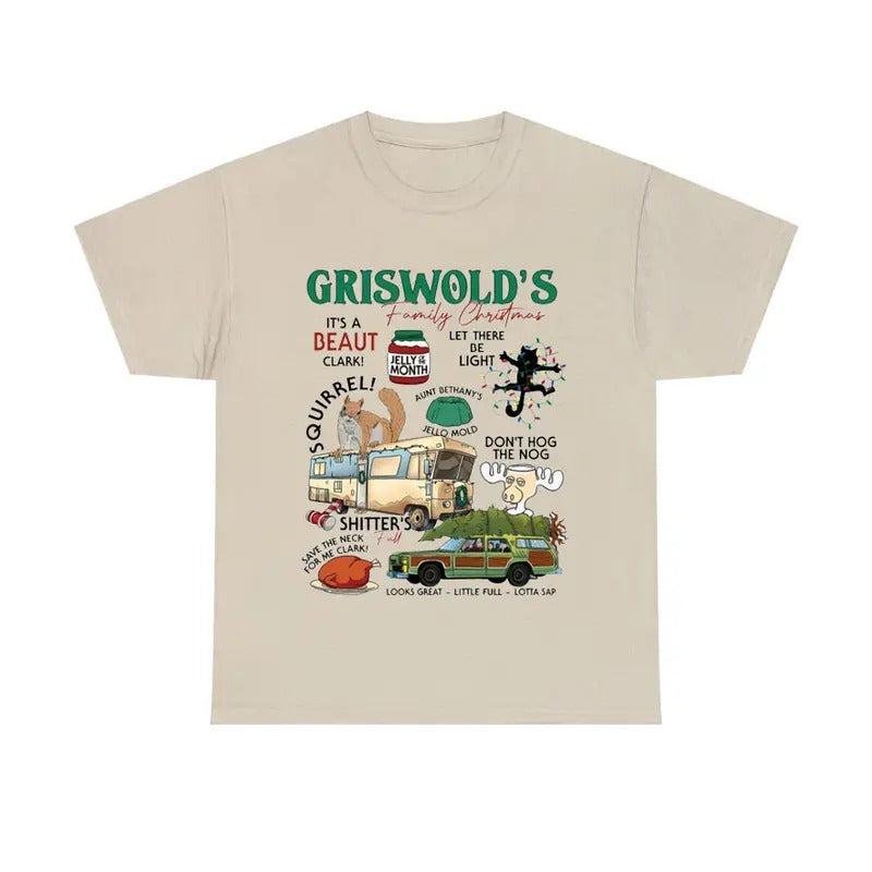 Retro Griswold Christmas Getaway T-Shirt Funny Family Graphic Tee Hoodie, Sweatshirt | CiraTrend.com