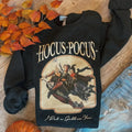 Retro Hocus Pocus Sweatshirt in Black, Sanderson Pullover Sweatshirt, Halloween Sweatshirt, trending T-Shirts, Hoodie