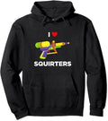 Retro I Heart Squirters I Love Squirters Hoodie | Unisex Hooded Sweatshirt T-Shirts | CiraTrend.com