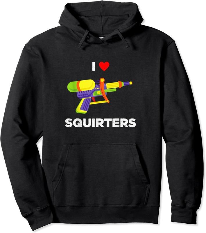 Retro I Heart Squirters I Love Squirters Hoodie | Unisex Hooded Sweatshirt T-Shirts | CiraTrend.com
