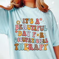 Retro Occupational Therapy Shirt, Cute OT Shirt, Special Education Shirt, Funny Therapist Shirt, Aesthetic Therapy Shirt,...