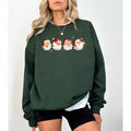 Retro Santa Christmas Sweatshirt, Vintage Santa Claus Crewneck, Christmas Santa Shirt, Santa Sweatshirt, Retro Christmas...